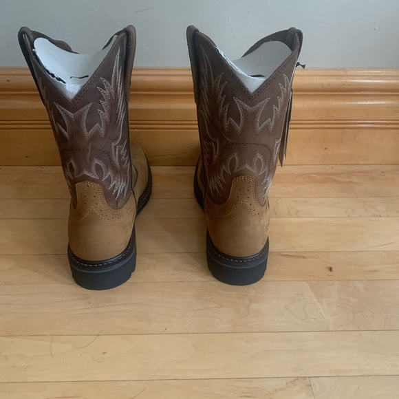 Ariat Shoes Ariat Sierra Steel Toe Cowboy Boots Poshmark